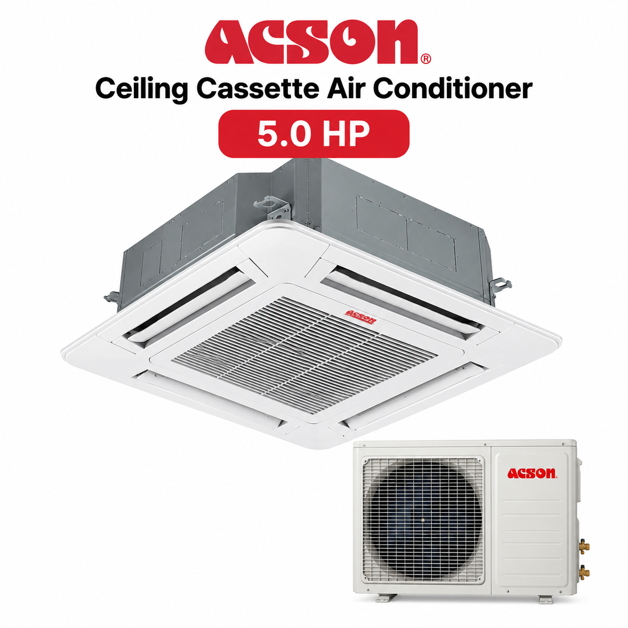 Acson 5.0HP Ceiling Cassette Air Conditioner