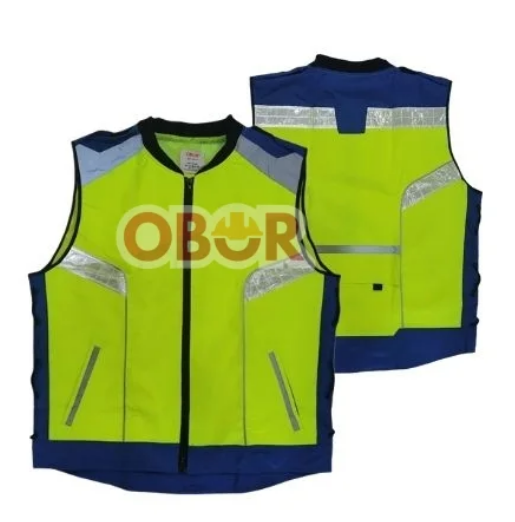 EXECUTIVE SERIES SAFETY VEST WITH GREY REFLECTIVE
