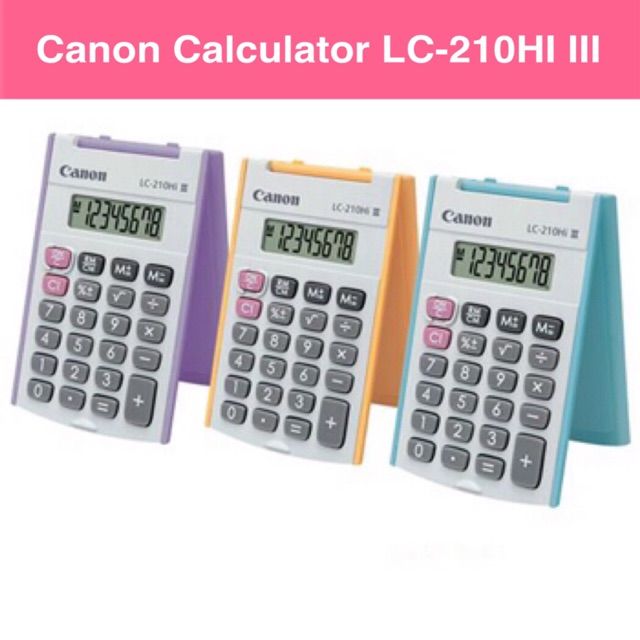 Canon Calculator LC-210HI III