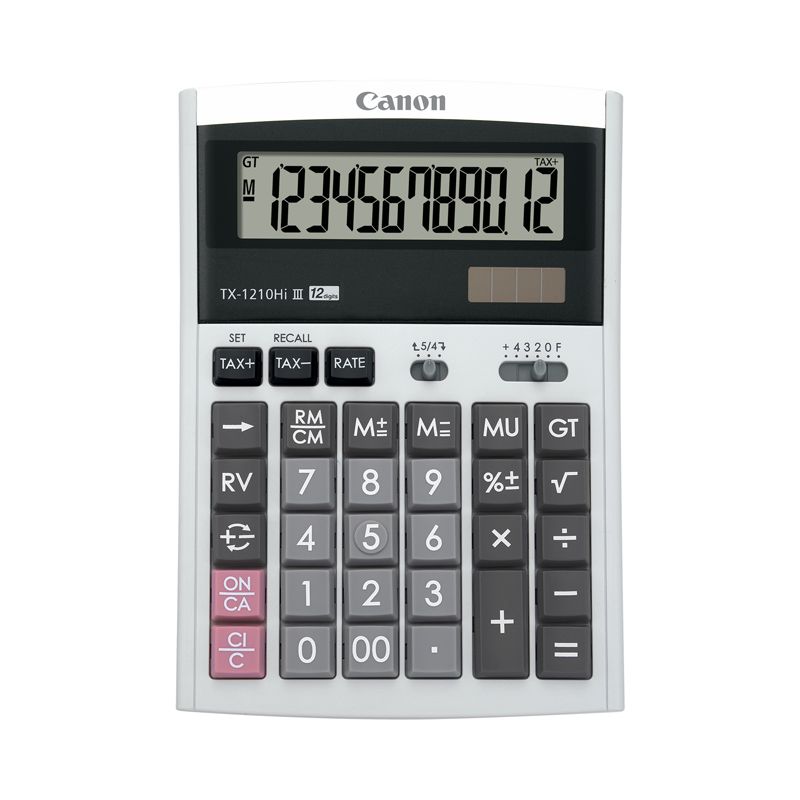 Canon Calculator TX-1210HI III