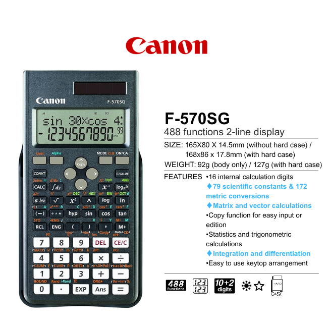 Canon Calculator F-570SG