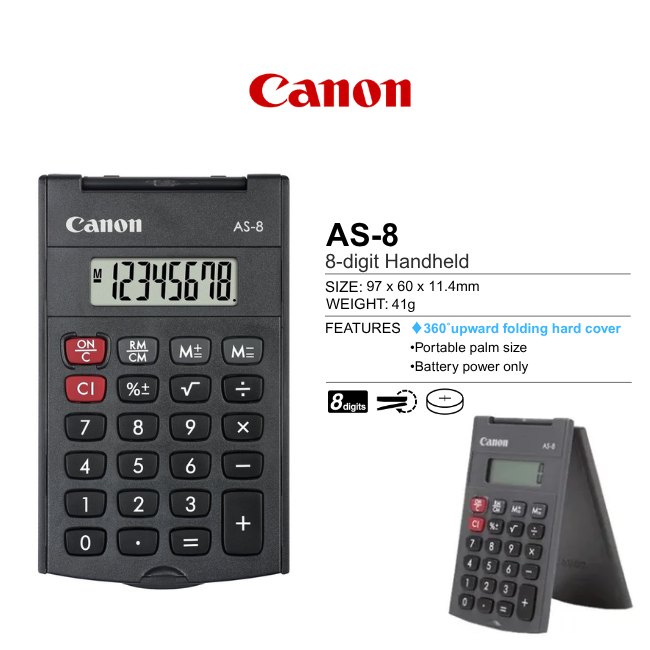 Canon Calculator AS-8