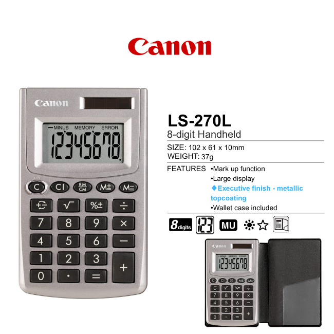 CANON CALCULATOR LS-270L