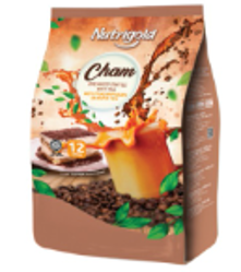 Nutrigold Cham Premixed Coffee with Tea 30g x 12's