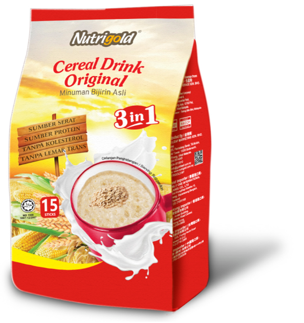 Nutrigold 3in1 Cereal Drink (Original) 28g x 15's