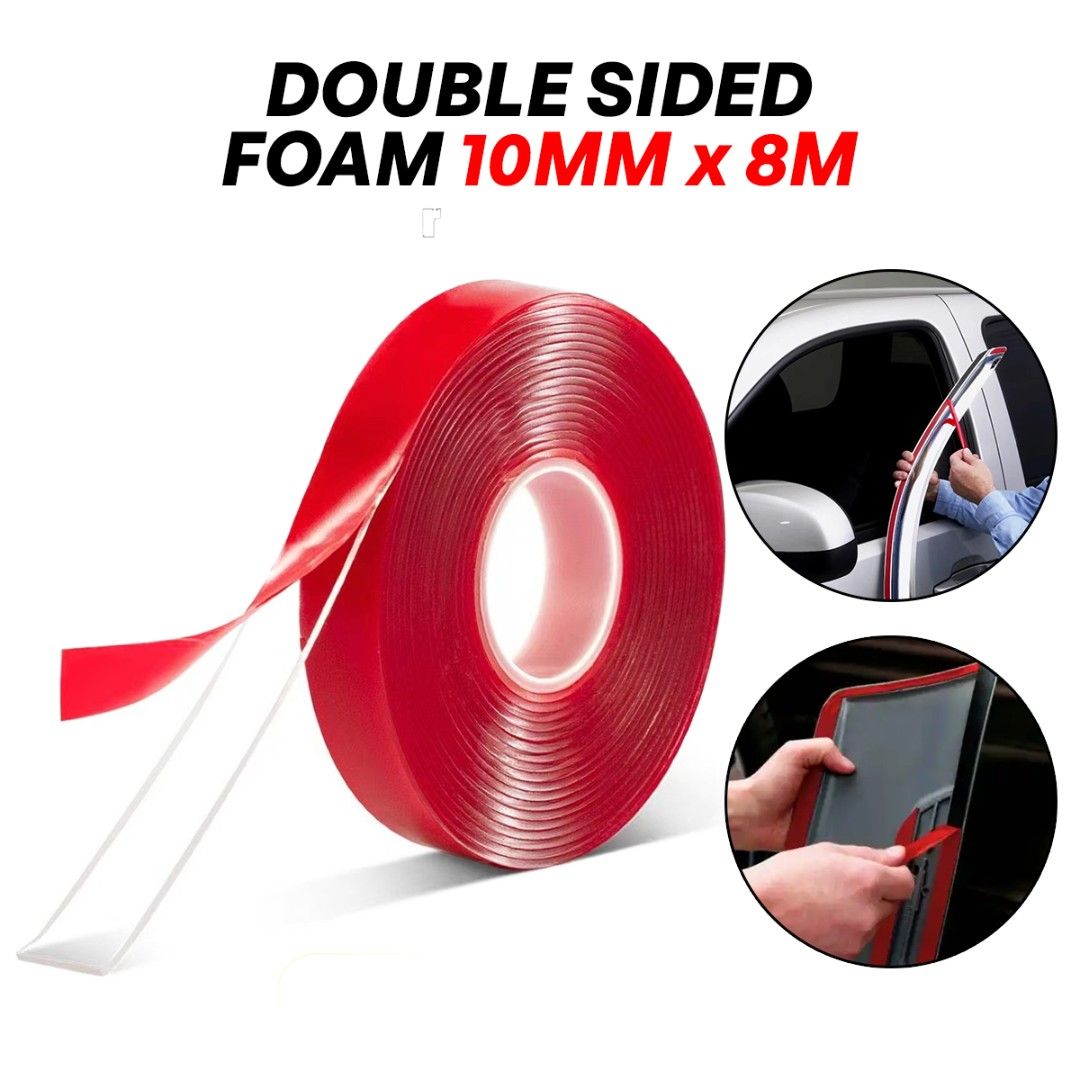 CDA1010-10mmx10M Transparent Double Sided CSM Acrylic Foam Tape
