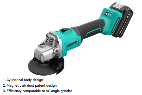 Dartek 20V Brushless Angle grinder 20-100e