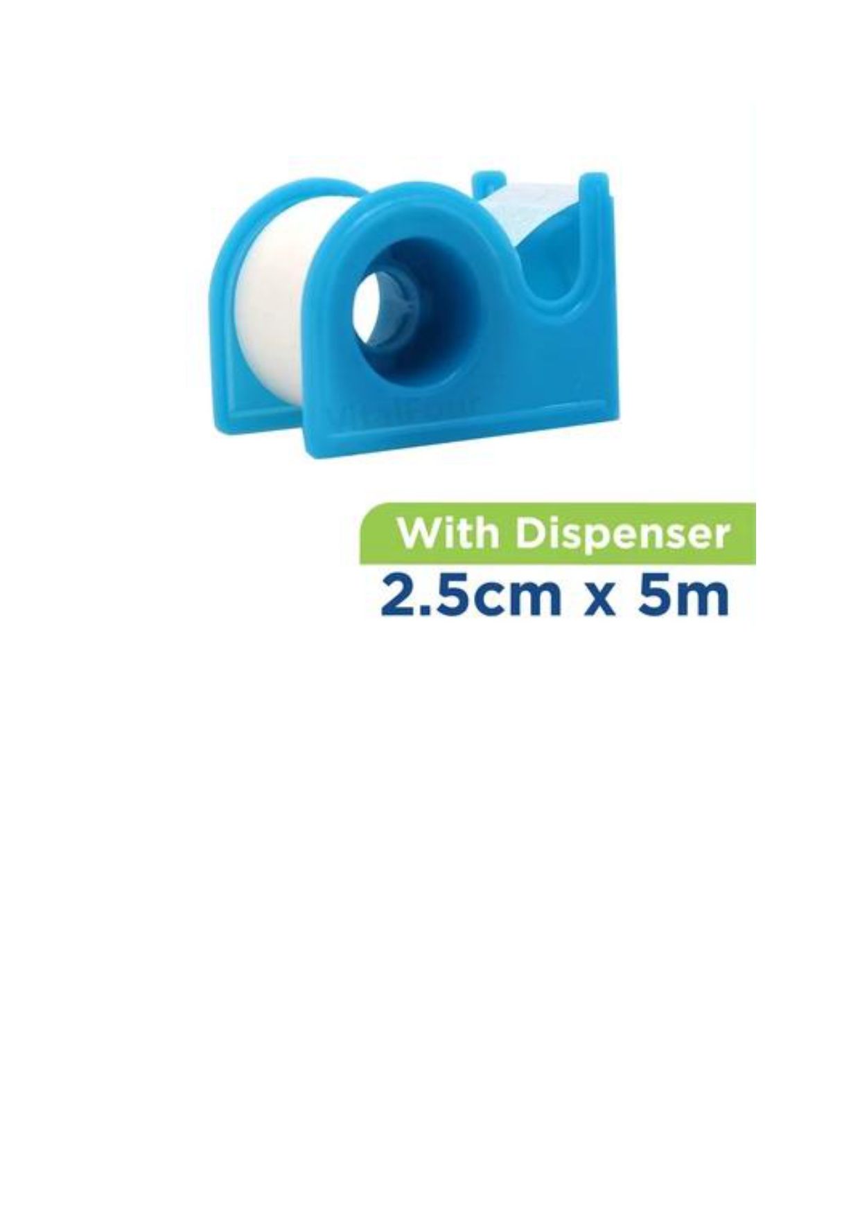 VitalFour Surgical Tape With Dispenser (2.5cm x 5m)