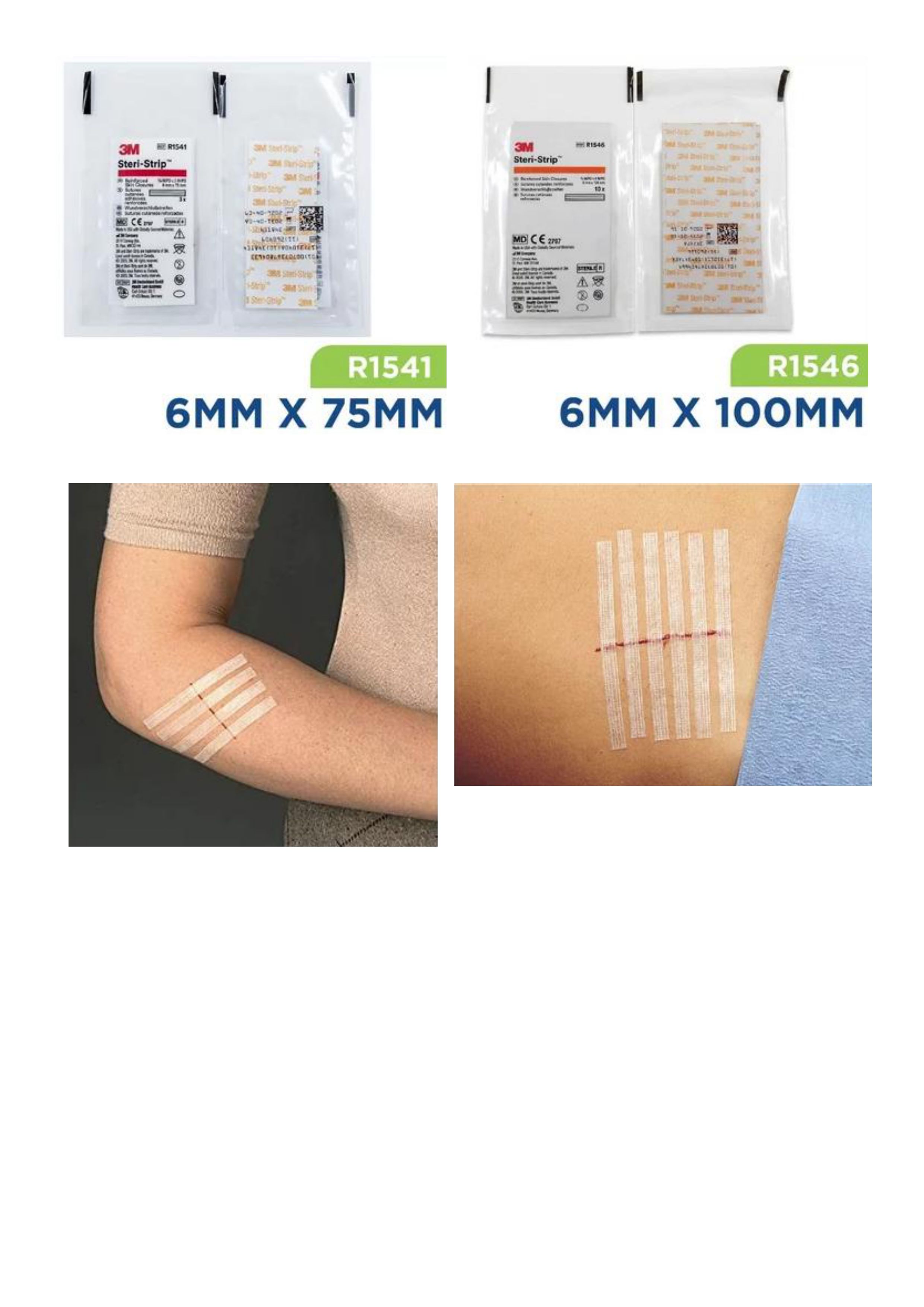 Steri-Strip Reinforced Skin Closures Surgical Wound Patch (PACK)