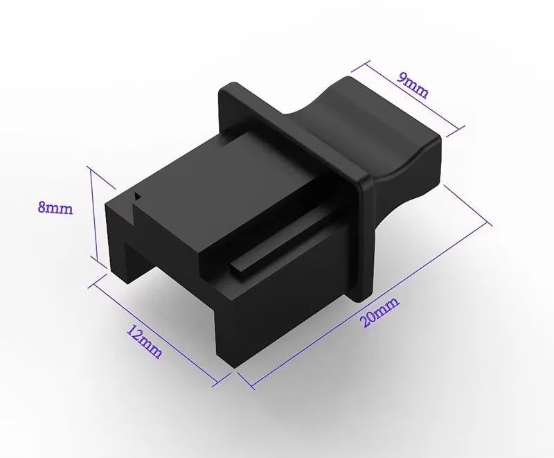 RJ45 silicon protector, anti dust cover (50 pcs)