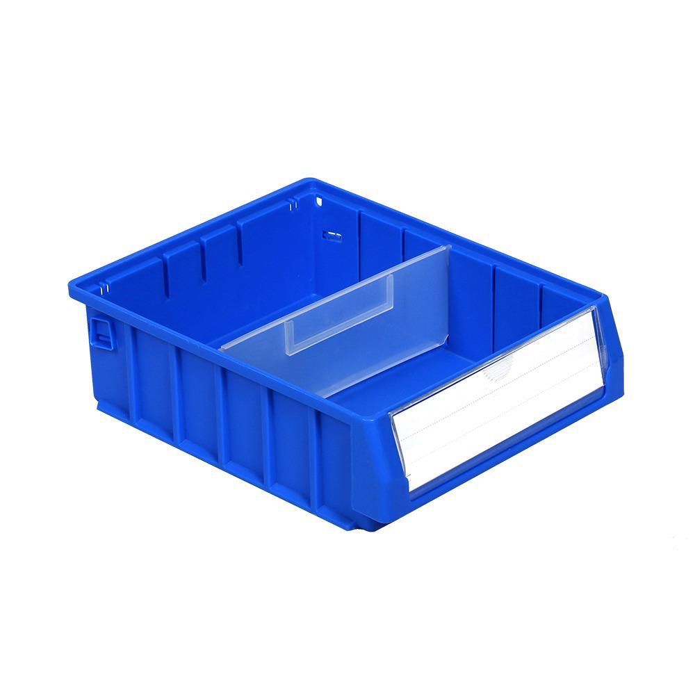 Plastic Container with Divider - Stackable