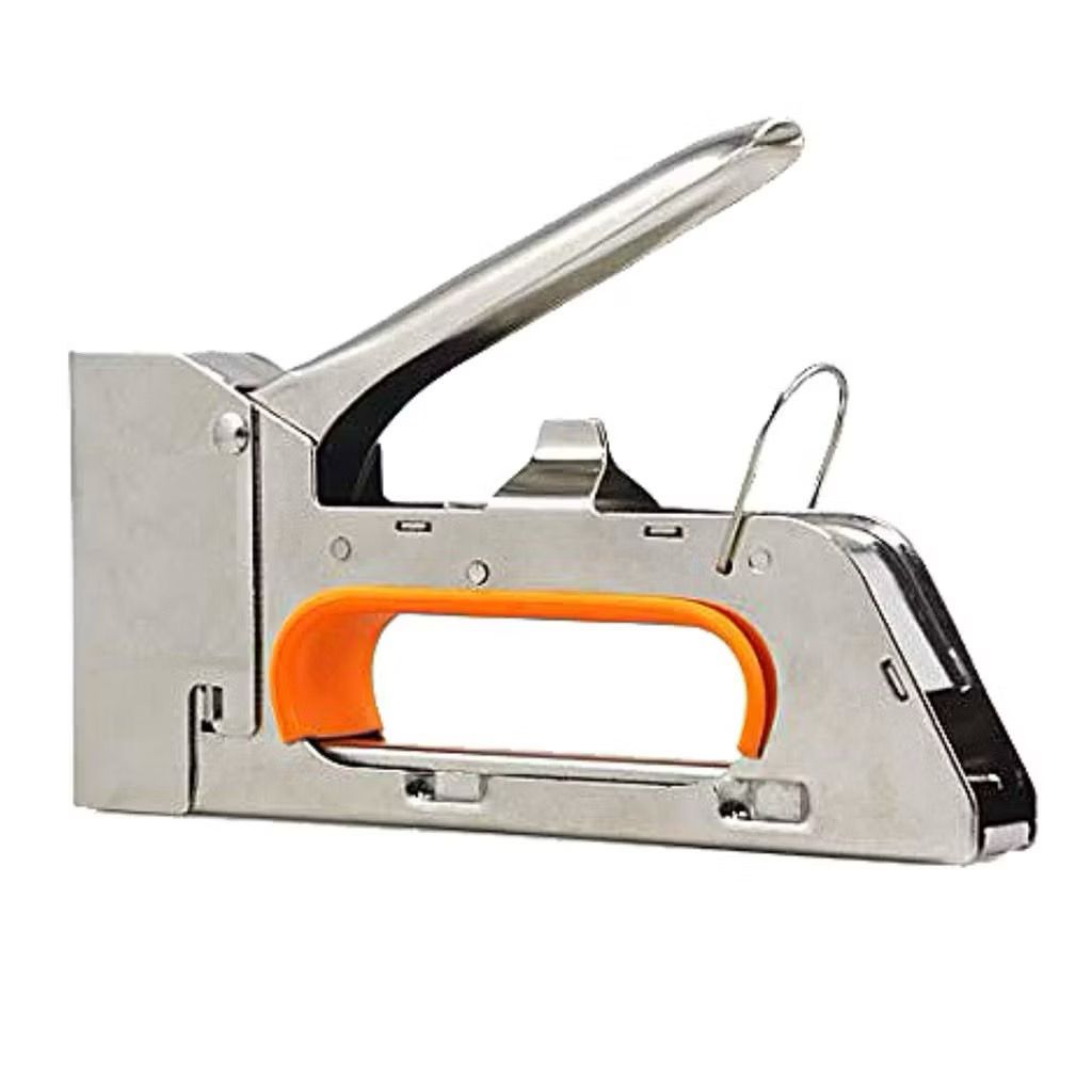 Heavy Duty Tacker Staple Gun 8mm(2400PCS) Stapler ( Silver ) 23