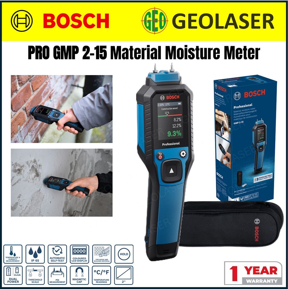 Bosch PRO GMP 2-15 Material Moisture Meter