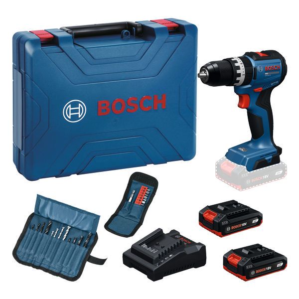 Bosch Pro GSB 18V-52 Cordless Hammer Drill / Driver 06019S01L6