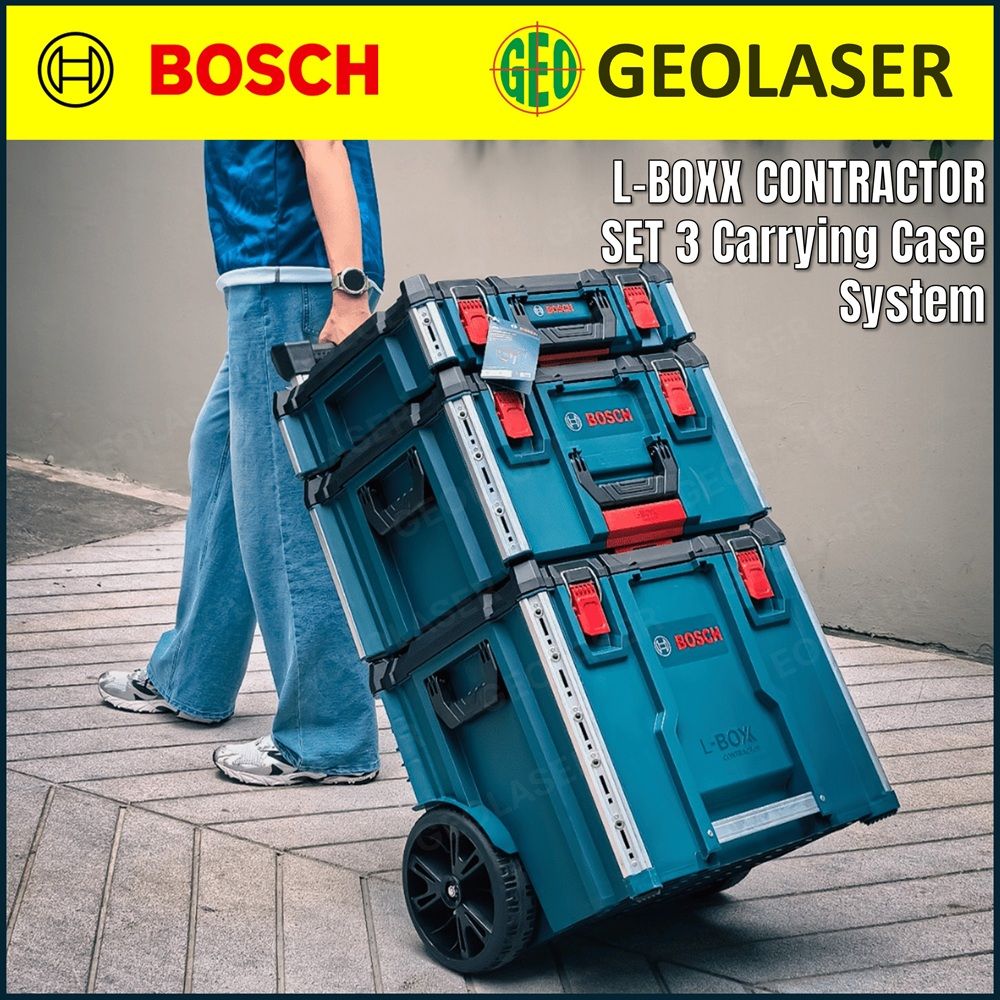 Bosch L-BOXX Contractor Set 3 Carrying Case System 1600A037DY