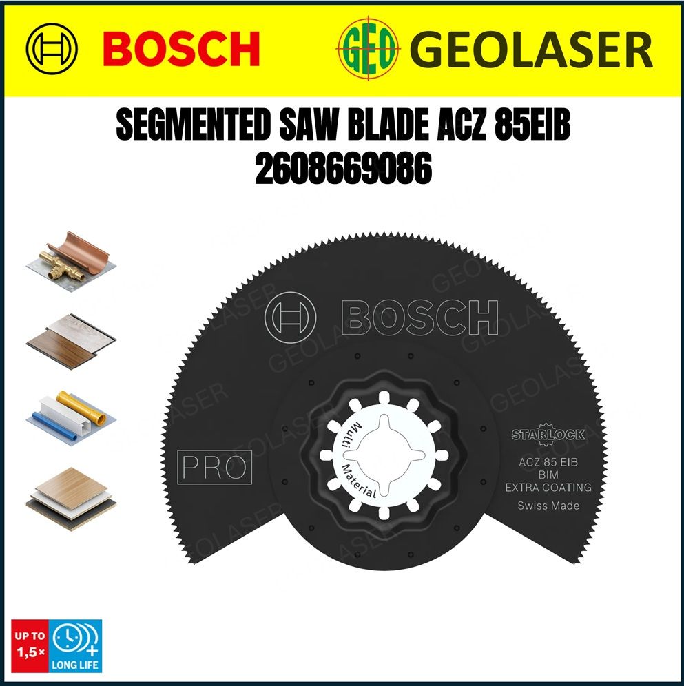 Bosch PRO ACZ 85 EIB Segment Blade For oscillating multitools 2608669086