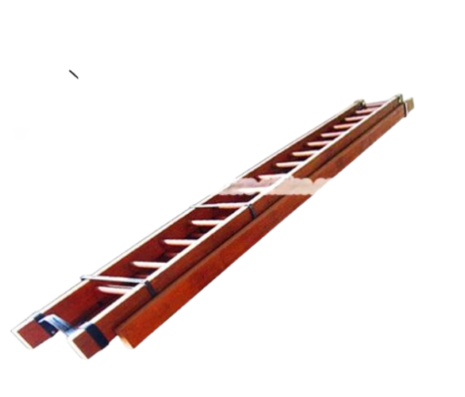 (TNB) WOODEN EXTENSION LADDER