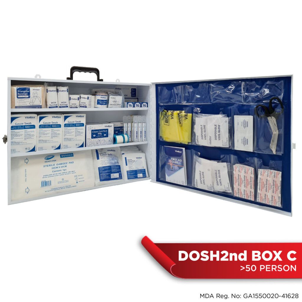 VITALFOUR DOSH2ND First Aid Kit Box