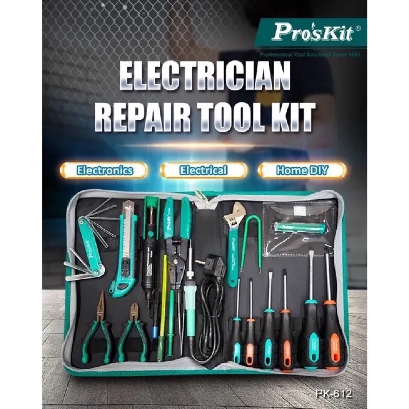 Pro’skit PK-612NB Universal Electrician Repair Tool Set 220V