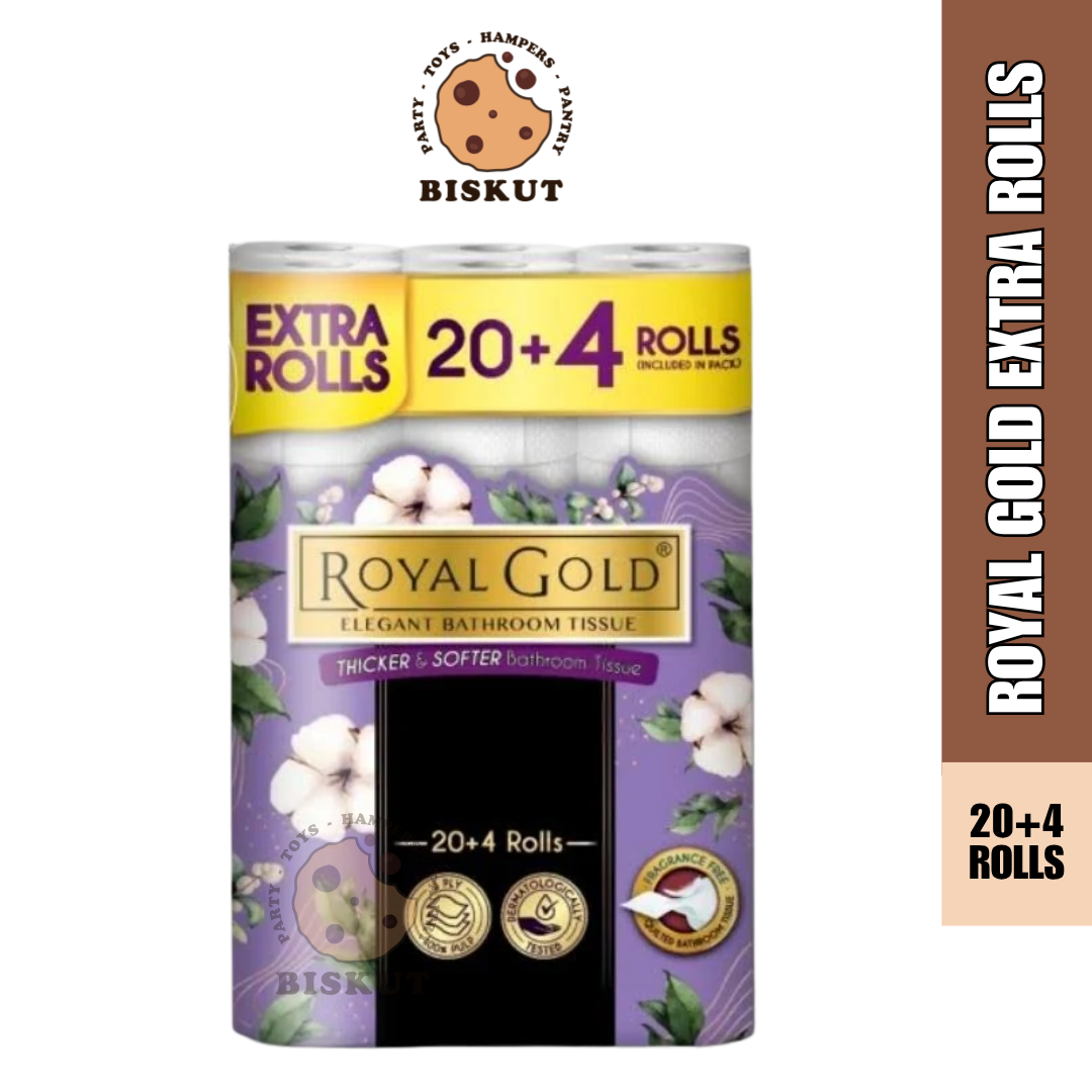 Royal Gold 20+4 Extra Rolls